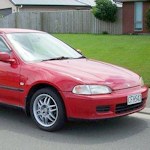 1992 Honda Civic EV Conversion, New Zealand - Mike Evans