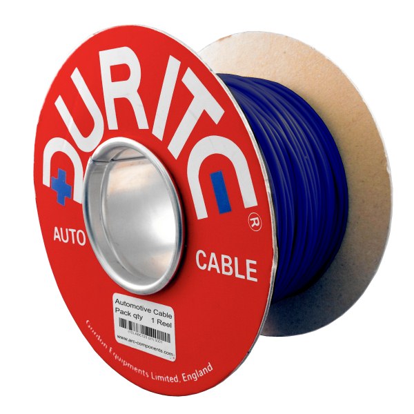 0-932-02 100m x 1.00mm Blue 16.5A Auto Single-core Cable