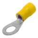 Durite Yellow 6.40mm Ring Automotive Crimp Terminal | Re: 0-001-22