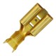 0-005-22 Pack of 50 9.50mm Push-On Female Terminal 4.00mm² to 6.00mm²