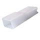 0-005-26 Pack of 50 White Post Fit Insulators 6.30mm