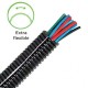 Durite Extra Flexible Convoluted Split Tubing 7.5NW | Re: 0-331-38