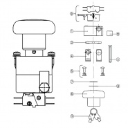 Replacement Components For Albright Emergency Stop Switches