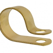 Solid Brass P-Clips