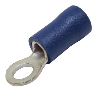 Durite Blue 3.70mm Ring Automotive Crimp Terminal | Re: 0-001-05