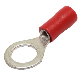 Durite Red 6.40mm Ring Automotive Crimp Terminal | Re: 0-001-20