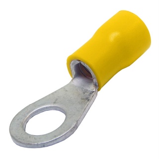 Durite Yellow 6.40mm Ring Automotive Crimp Terminal | Re: 0-001-22