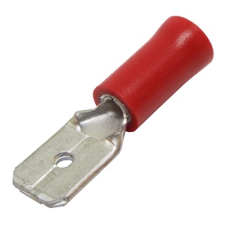 Durite Red 6.30mm Blade Automotive Crimp Terminals | Re: 0-001-26