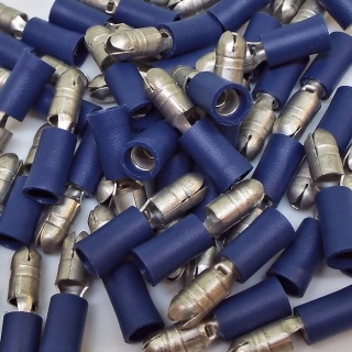 Durite Blue 5.00mm Bullet Automotive Crimp Terminal | Re: 0-001-32