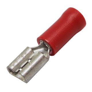 Durite Red 4.80mm Push-On Automotive Crimp Terminal | Re: 0-001-34