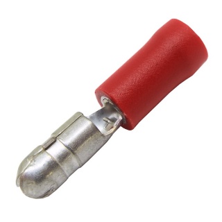 Durite Red 4.00mm Bullet Automotive Crimp Terminal | Re: 0-001-36