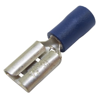 Durite Blue 8.00mm Push-On Automotive Crimp Terminal | Re: 0-001-40