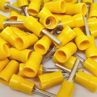 Durite Yellow 2.90mm Pin Automotive Crimp Terminal | Re: 0-001-44