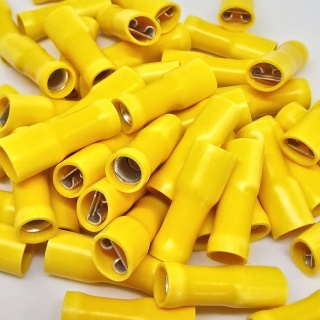 Durite Yellow 6.30mm Fully Insulated Crimp Terminal | Re: 0-001-46