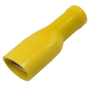 Durite Yellow 9.50mm Insulated Auto Crimp Terminal | Re: 0-001-47