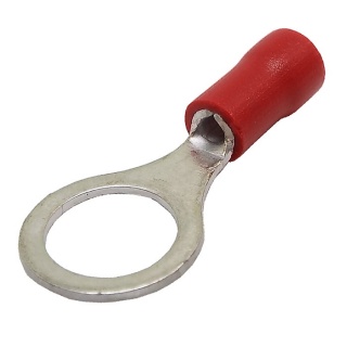 Durite Red 8.00mm Ring Automotive Crimp Terminal | Re: 0-001-48
