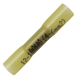 Durite Yellow Heat-Shrink Crimp Butt Connectors | Re: 0-001-51