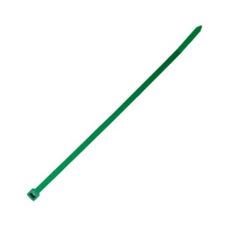 0-002-14 Pack of 100 Durite Green Cable Ties 200mm x 4.8mm