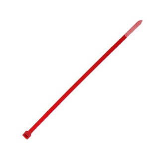 0-002-15 Pack of 100 Durite Red Cable Ties 200mm x 4.8mm