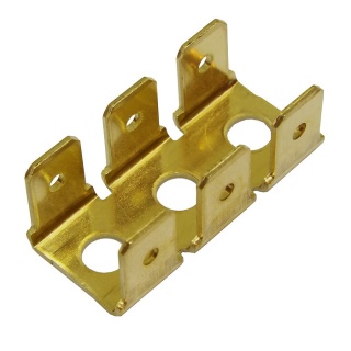 6.30mm Six-way Male Blade Terminal Block | Re: 0-005-35-01