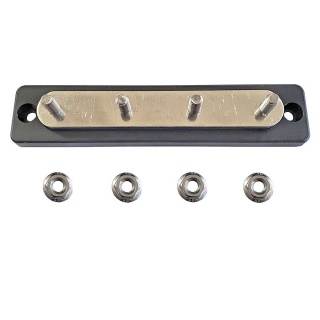 0-005-76 Busbar 150A with ABS Insulated Base