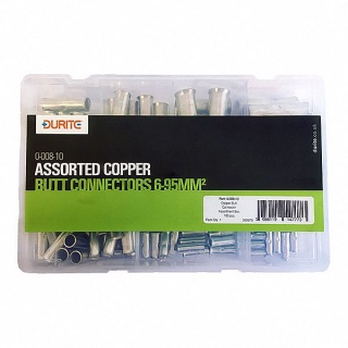 0-008-10 Durite Assorted Copper Butt Connectors