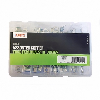 0-008-15 Durite Assorted Tinned Copper Tube Connectors