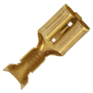 6.3mm Push-On Female Blade Terminals From 1.00mm² | Re: 0-011-24