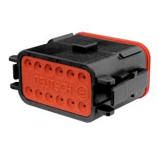 TE Parts 6-poliger DT-Stecker – Inkl. Buchsen, Kabeldichtung, 0-011-36, Aus Lettland