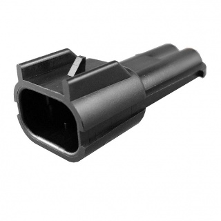 6p AMP Te Tyco Econoseal Plug Housing Cable Connector 174262-2 - Plug