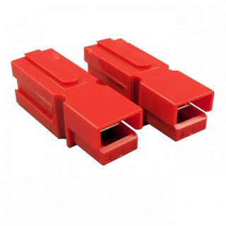 0-014-55 Pair of High Current Red Connectors 1-Way 75A
