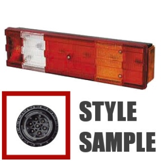 0-074-01 Left Hand Commercial Rear Lamp