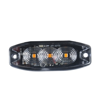 0-097-22 Durite 12V-24Vdc Ultra Slim Rear LED Fog Light, Clear Lens