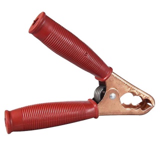 0-153-55 Red Handled 200A Extra Heavy-duty Crocodile Clip Jaw Opening 40mm