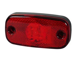 0-168-55 24V LED Red Rear Marker Lamp with Superseal Connection