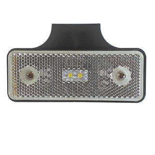0-170-80 Durite 12V-24V Clear Front LED Marker Lamp