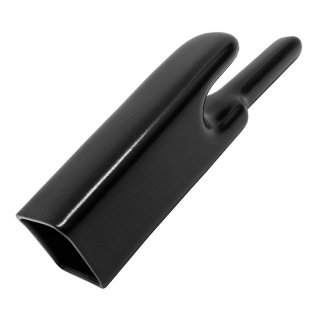 0-187-01 Pack of 10 Black Insulation Soft PVC Sleeves