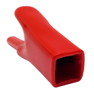 0-187-05 Pack of 10 Red Insulation Soft PVC Sleeves