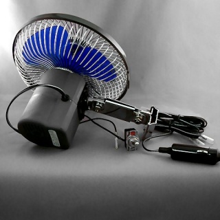 0-210-44 In Vehicle 24V 6 Inch Oscillating Fan