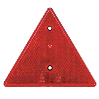 0-229-00 Pack of 4 Red Triangle Reflex Reflectors