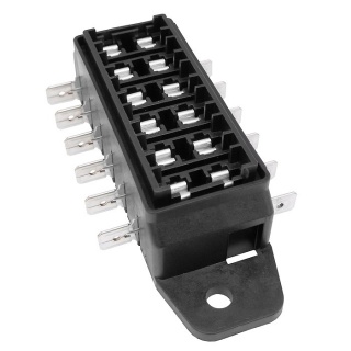 Durite 6-way Standard Blade Fuse Box with Cover | Re: 0-234-26