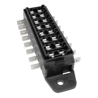 Durite 8-way Standard Blade Fuse Box with Cover | Re: 0-234-28