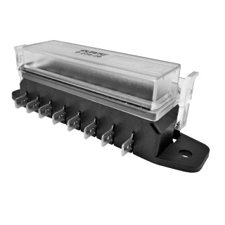 Durite 8-way Standard Blade Fuse Box with Cover | Re: 0-234-28