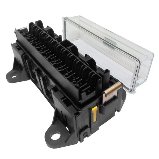 16-way Standard Blade Fuse Box with Cover | Re: 0-234-66