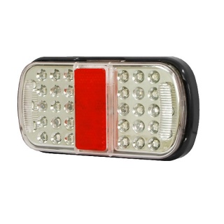 0-300-10 Durite Rear 12V-24V LED Stop Tail Direction Indicator Reflector Lamp