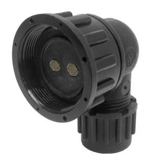 0-326-52 Schlemmer Type M27 DIN 2-way 90 Degree Connector