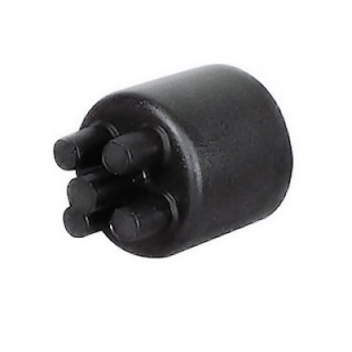 0-326-90 Pack of 10 PVC Conduit End Caps 10NW with 5 Cable Outlets