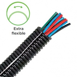Durite Extra Flexible Convoluted Split Tubing 23NW | Re: 0-331-58