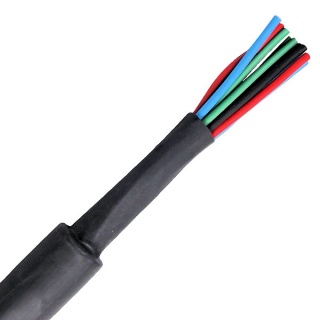 Durite Coil of 25.4mm ID Black Heat Shrink Tubing | Re: 0-333-25