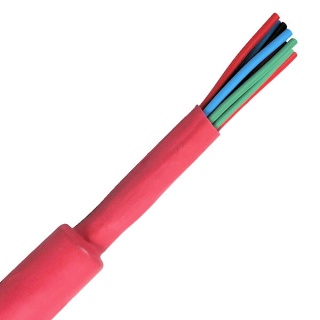 5 Metre Coil 3.2mm ID Red Heat Shrink Tubing | Re: 0-333-53